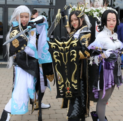 Anime North 2017 featured creative costumes, roleplay, cosplay,pop culture, manga Japanese anime, games, pokemon, dolls, cartoons, dungeons and dragons and many more anime cultural fantasies. mosaicedition_ea