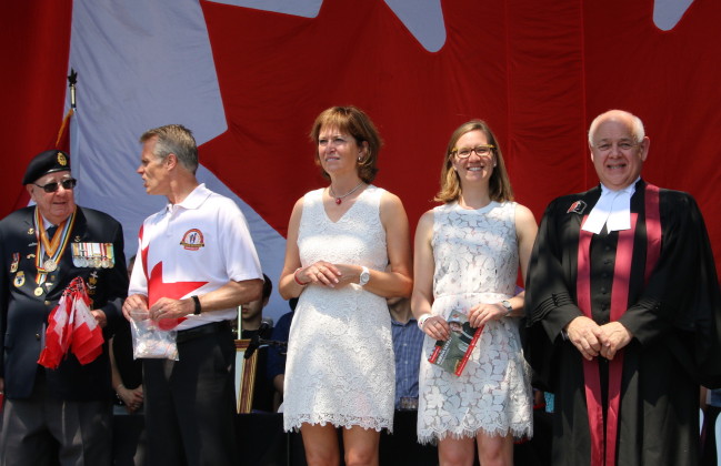 Canada 150 citizenship reaffirmation ceremony Spencer Smith Park at the Sound of Music Festival Burlington.mosaicedition_ea