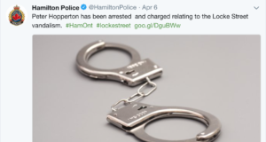 Hamilton Police - twitter screen shot