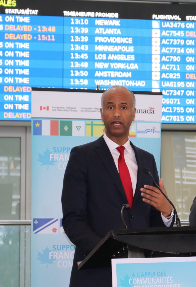 Ahmed Hussen, Minister of Immigration, Refugees and Citizenship- mosaicedition.ca