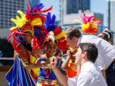 Prime Minister Justin Trudeau meets with the organizers and artists of the Caribana festival in Toronto - Photo Adam Scotti (PMO)