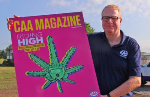 Peter Van Hezewyk - CAA Niagara and magazine cover - photo supplied.