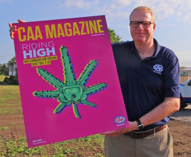 Peter Van Hezewyk - CAA Niagara and magazine cover - photo supplied.