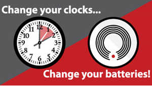 TIME TO CHANGE YOUR CLOCKS