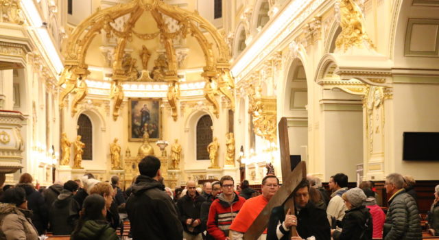 Good Friday Ecumenical Walk with the Cross - The Basilica-cathedral of Notre Dame de Québec
