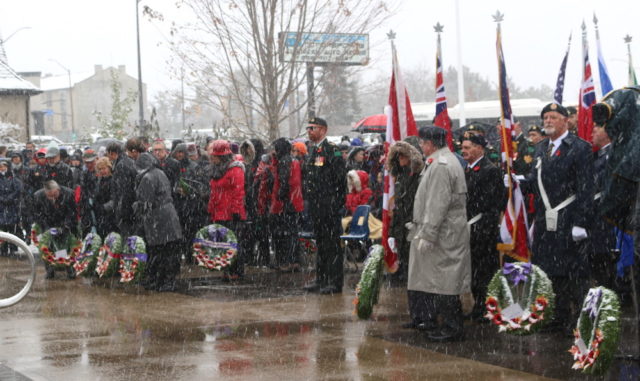Remembrance Day 2019 in St. Catharines