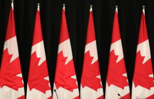 Hong Kong residents get extension on open work permit Canadian Flag - File Photo Media Conference - Photo Mosaic Edition Edward Akinwunmi