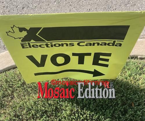 Vote - Elections Canada - Photo Mosaic Edition Edward Akinwunmi.