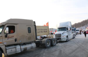 Convoy 2022 – Truckers pass through Niagara Convoy 2022 Truckers - Niagara on-the-Lake – Photo Mosaic Edition Edward Akinwunmi