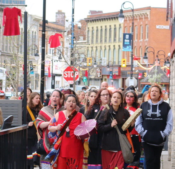 Red Dress Day St. Catharines - Missing Indigenous Women - Girls –Two-Spirits People Photo Mosaic Edition Edward Akinwunmi