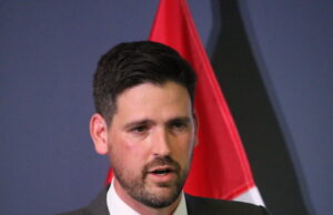 Expanded youth mental health services for newcomers from Afghanistan and Ukraine Sean Fraser - Minister of Immigration, Refugees and Citizenship speaking at World Refugee Day 2022 – Toronto. He was speaking on the collaboration of his ministry and Kids Help Phone to provide youth mental health services to newcomers from Afghanistan and Ukraine in their language. Photo Mosaic Edition Edward Akinwunmi