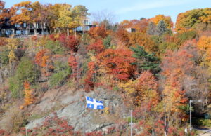 Quebec city – fall season – Samuel De Champlain Promenade Quebec city – fall season – Samuel De Champlain Promenade