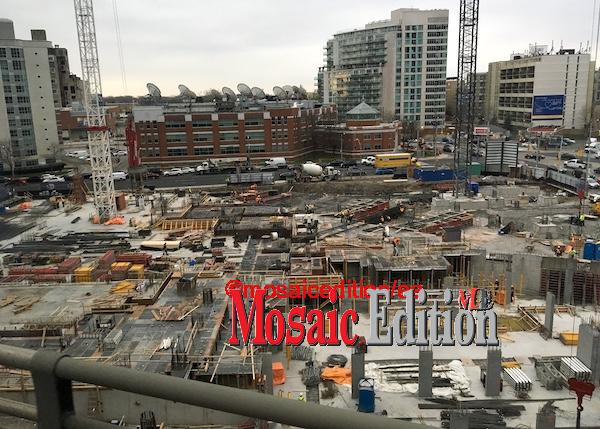 Construction site Toronto Construction site in Toronto – Mosaic Edition Photo Edward Akinwunmi