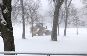 Snow in Quebec area Snowplow in Quebec area – Saint Foy – Photo Mosaic Edition Edward Akinwunmi