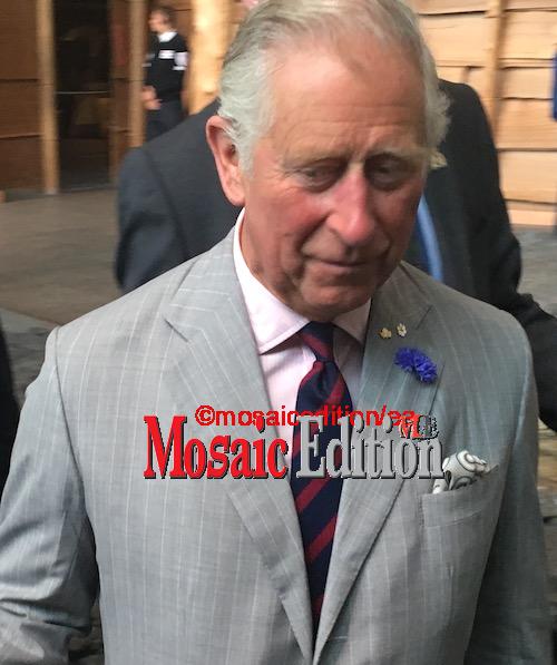 The former Prince of Wales was photographed during the celebration of Canada’s 150th anniversary of Confederation in 2017. He was opening the refurbished Canadian Museum of History, Gatineau, Quebec. File Photo July 1, 2017 Mosaic Edition Edward Akinwunmi.
