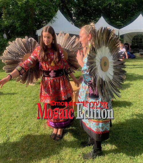 Pow Wow Wendake Dancers at the Pow Wow International Wendake 2024 Photo Mosaic Edition Edward Akinwunmi